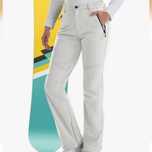 Snow Ski Pants Womens Waterproof Fleece Lined